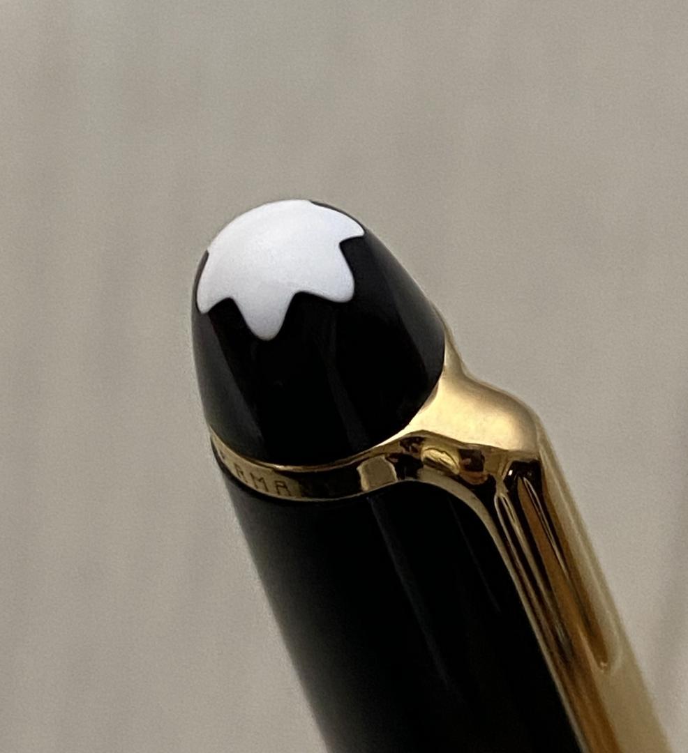 モンブラン 164 クラシック ブラックx ゴールド ボールペン ドイツ製