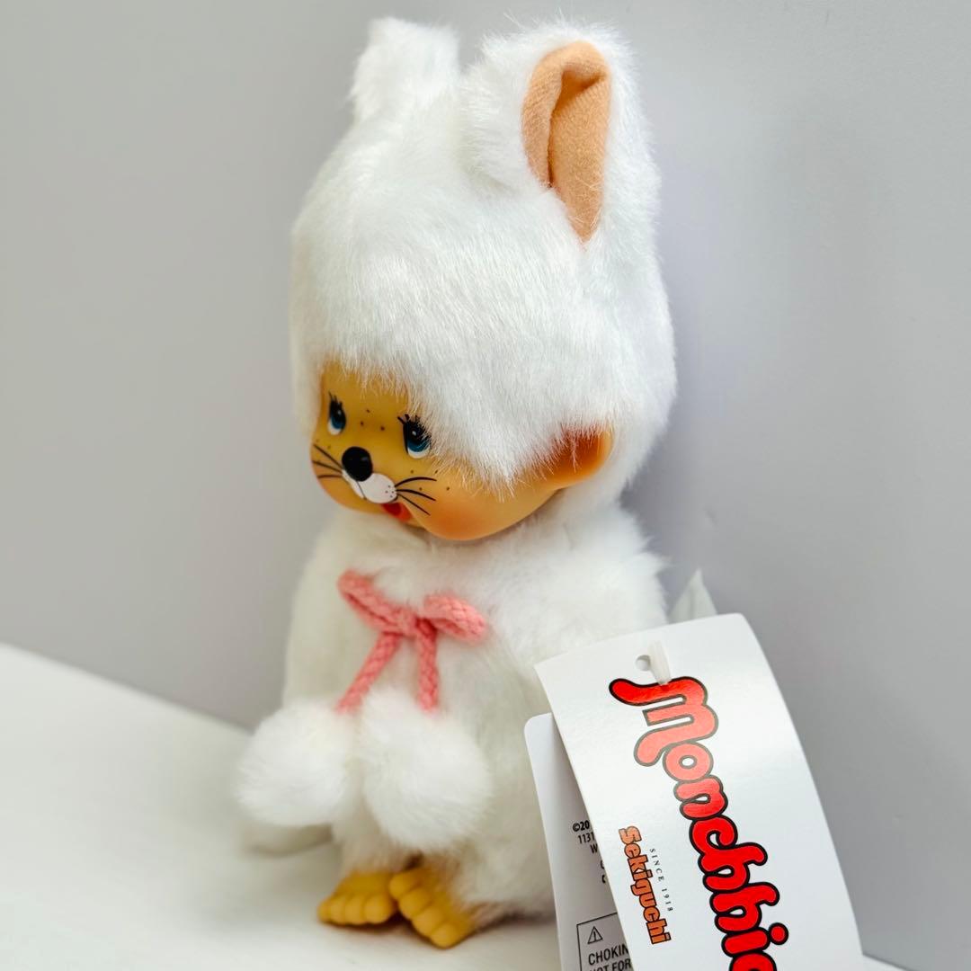 【EU限定・希少】モンチッチ 白い猫 ぬいぐるみ