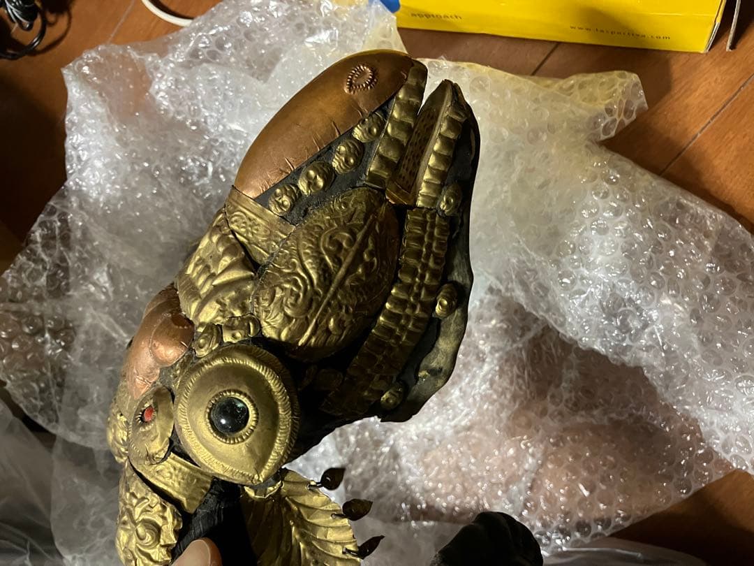 山羊　チベタンスカル　モンクスカル　チベット　法具　チベタンゴート　頭蓋骨