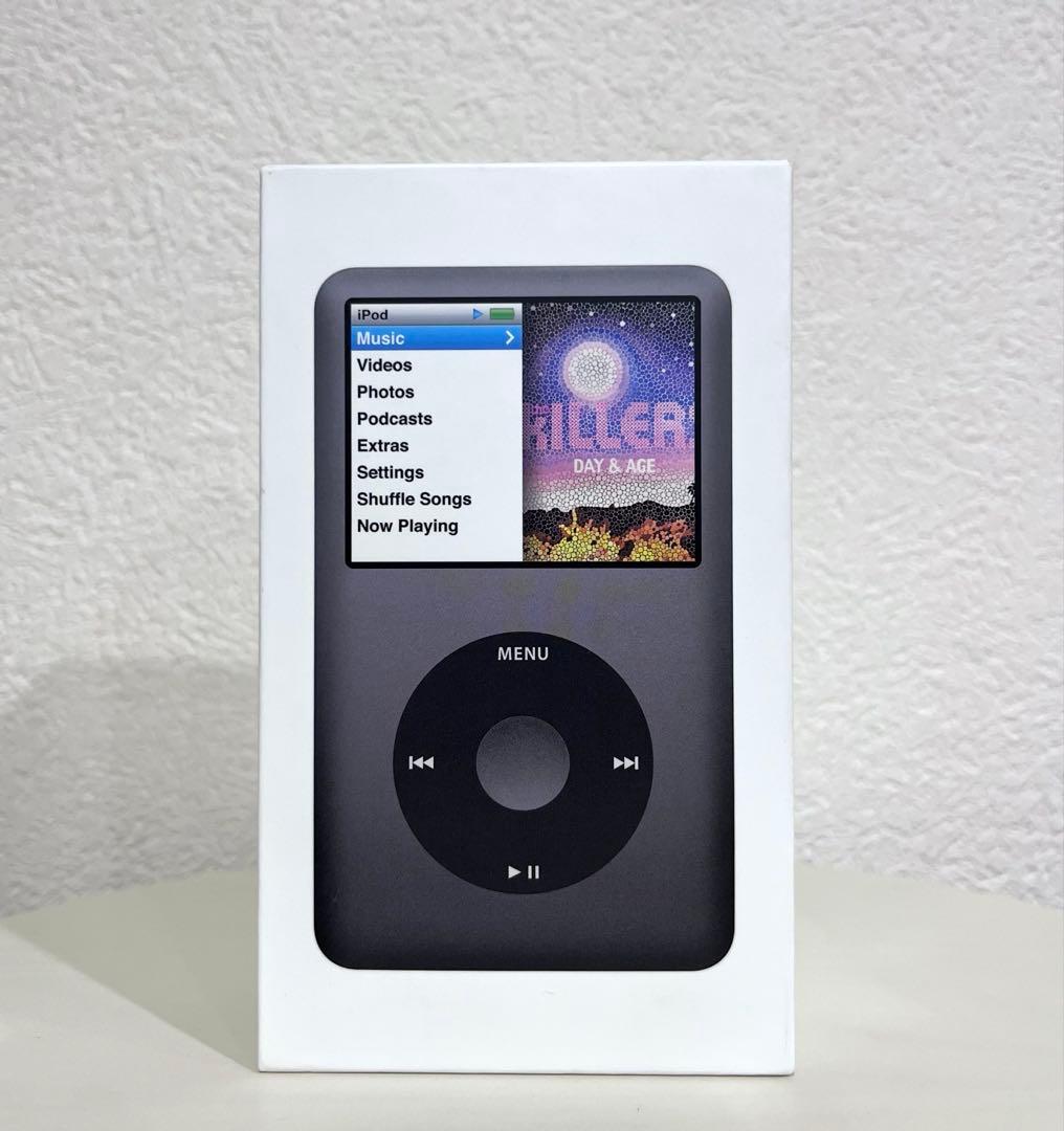 【新品未使用・付属品付き】iPod classic 160GB ブラック 黒