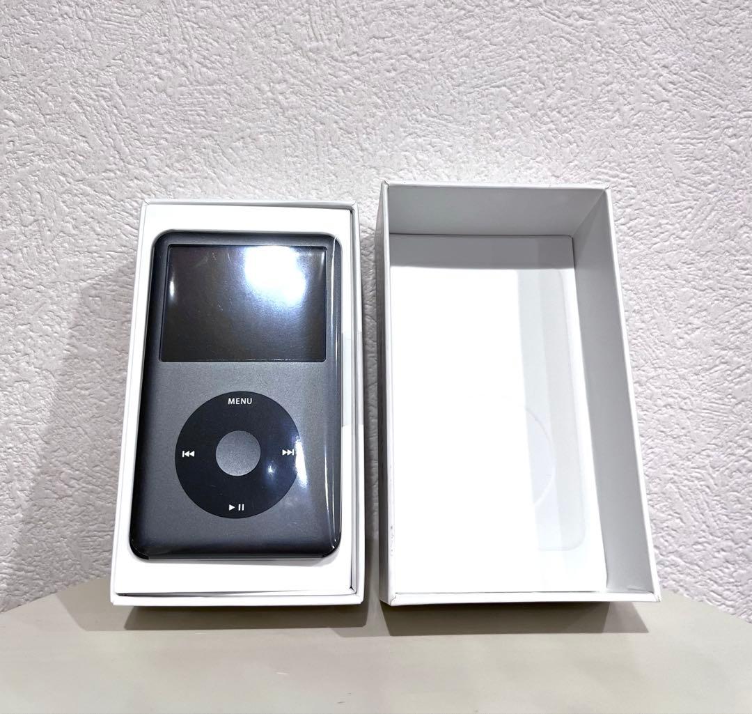 【新品未使用・付属品付き】iPod classic 160GB ブラック 黒