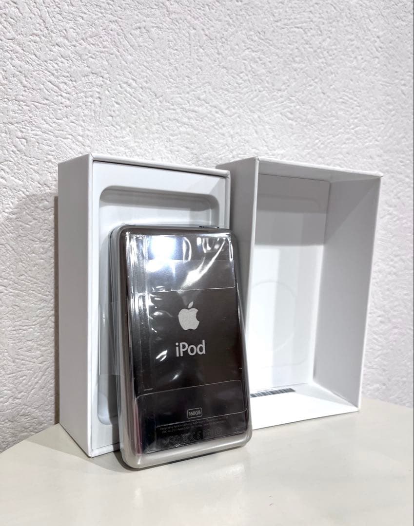 【新品未使用・付属品付き】iPod classic 160GB ブラック 黒