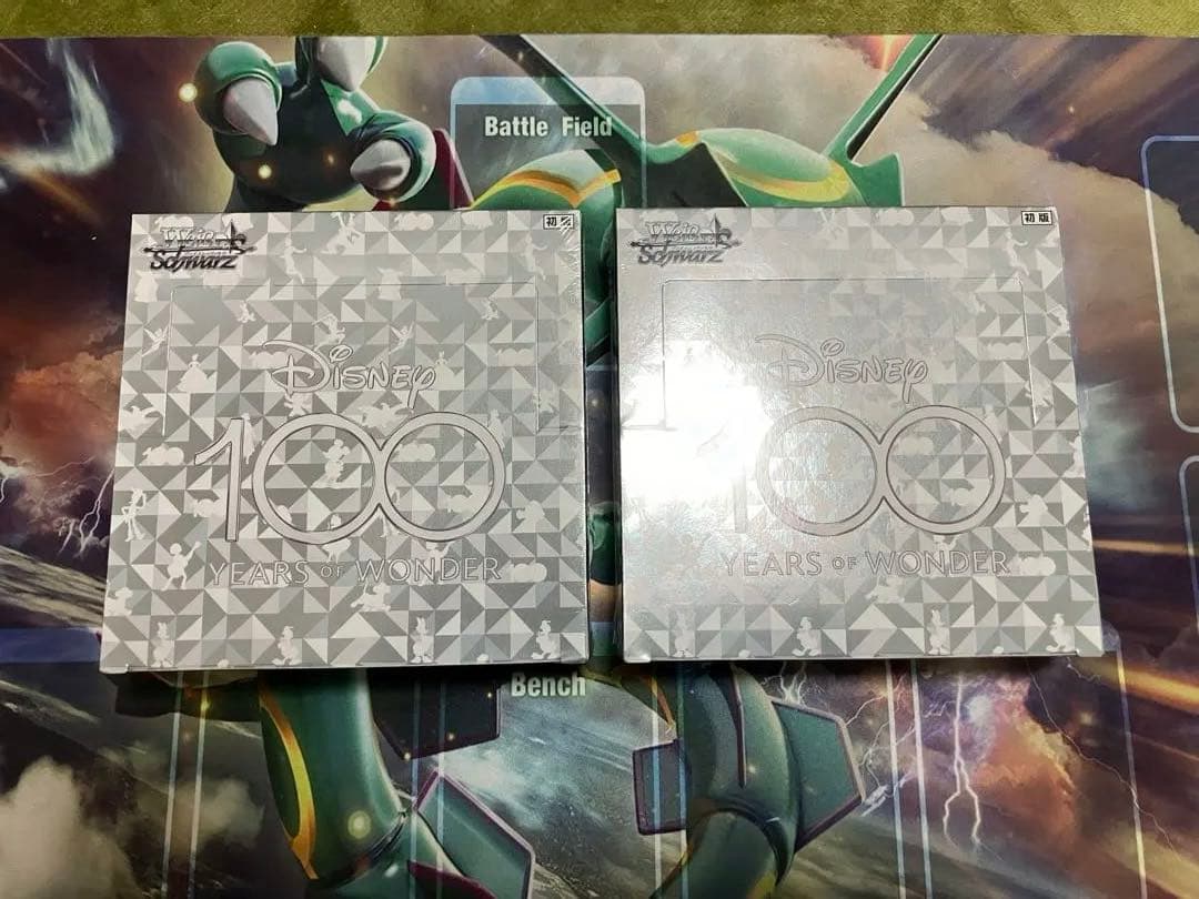 ヴァイスシュヴァルツ　ディズニー100 新品未開封シュリンク付き2box