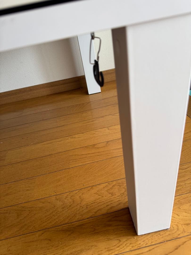 ニトリこたつテーブル　大理石調　ホワイト