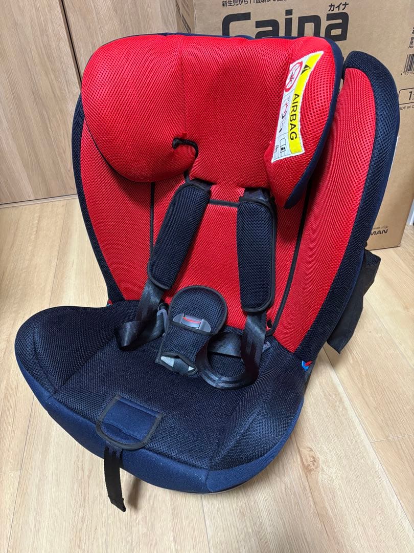 [美品]LEAMANリーマン カイナ ISOFIX チャイルドシート 取説箱付き