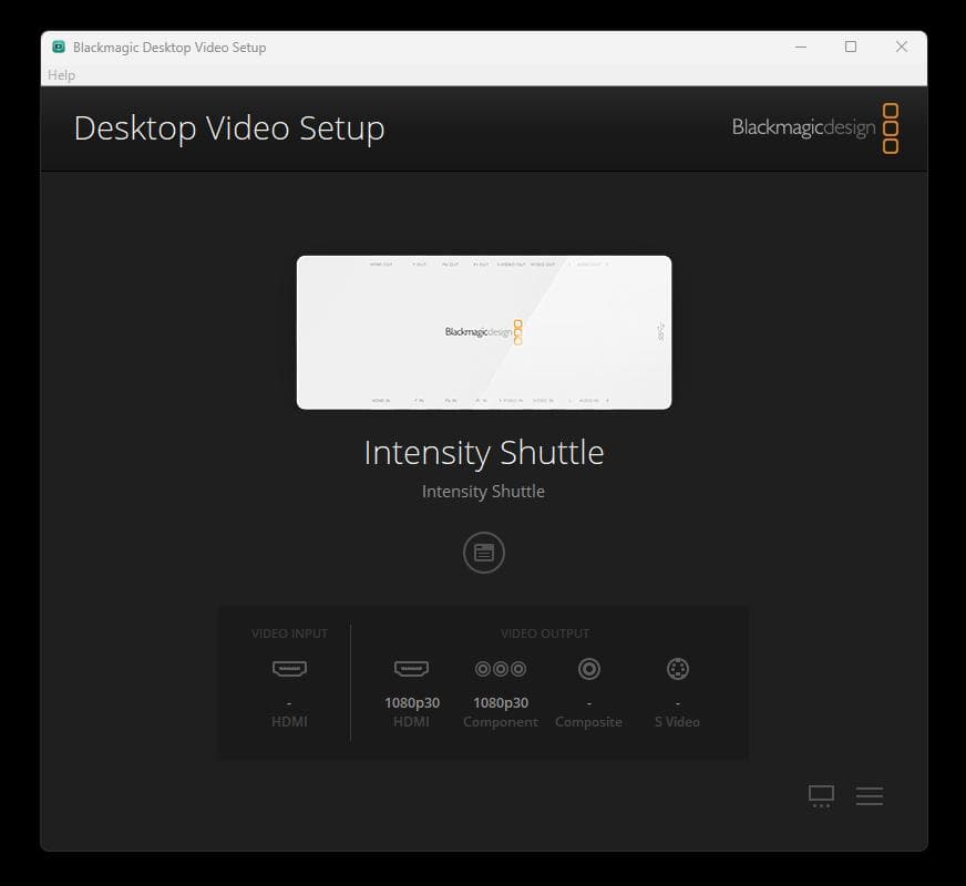 Blackmagic Intensity Shuttle USBビデオキャプチャ