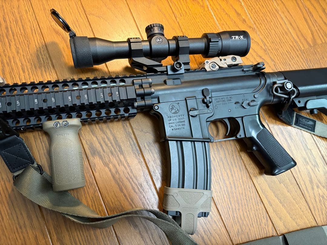 【東京マルイ】レシーライフル 次世代電動ガン リポ仕様 フルセット M4 M16