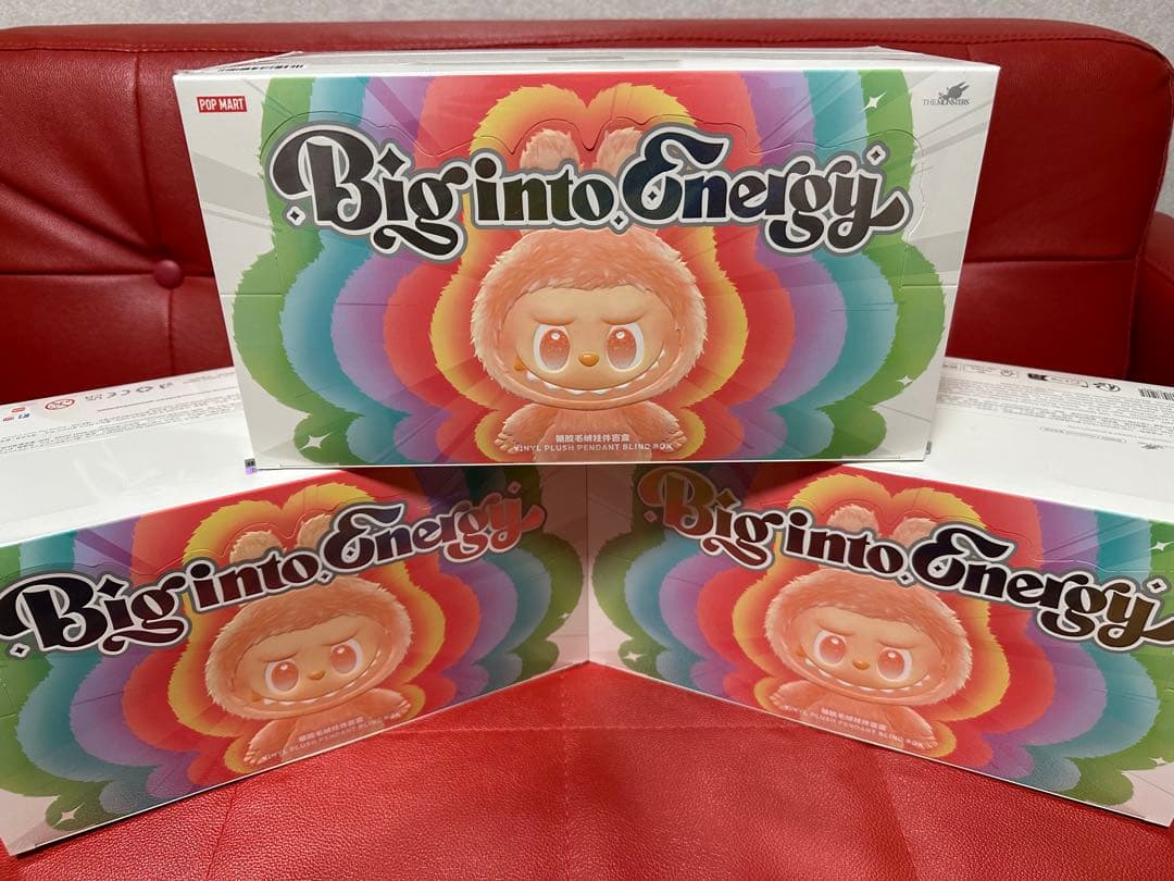 POP MART Big into Energy ラブブ3アソートボックス