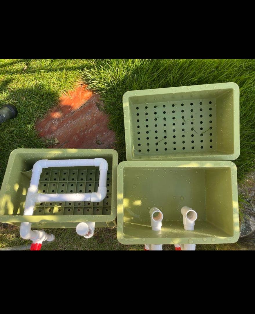 25W水中ポンプ付き　水槽用最強ろ過フィルター 外部式上部濾過装置器アクアリウム