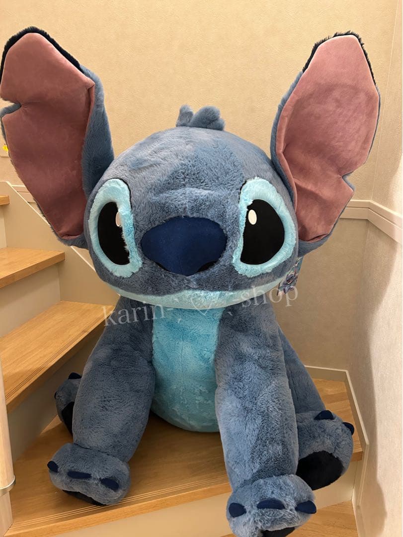 【新品未使用】コストコ　スティッチ ぬいぐるみ 超特大　完売品　ブランケット付き