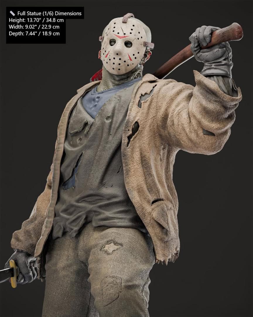 1/6　未塗装 未組立　フィギュア　ガレージキット 【 ジェイソン 】