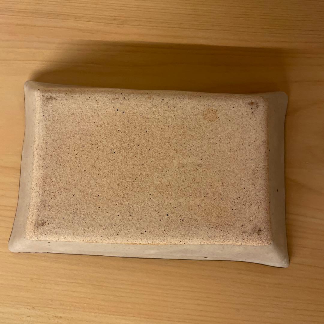 河井敏孝　鳥文角皿　６客　共箱付き　河井寛次郎 濱田庄司 民藝