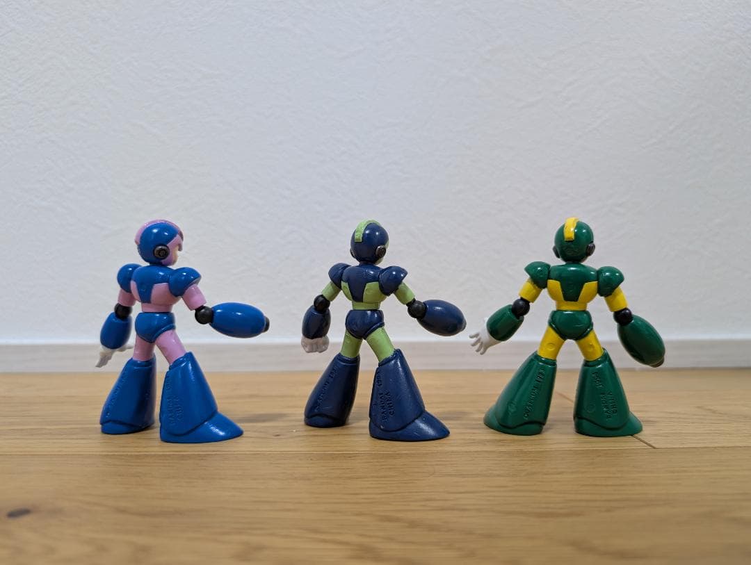 【当時品】ロックマン　マッスルパワーコレクションセット（ジャンク）
