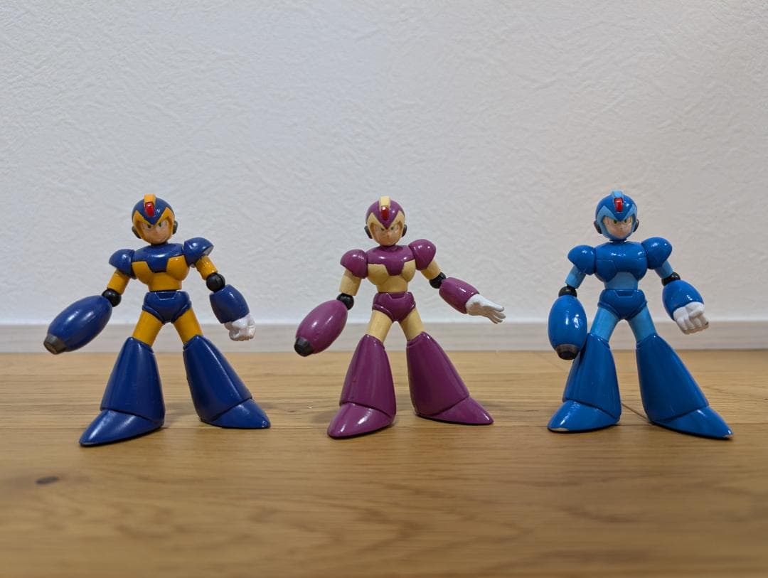【当時品】ロックマン　マッスルパワーコレクションセット（ジャンク）