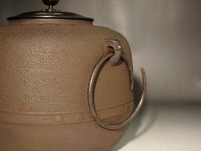 菊地政光　萬代屋釜　風格のある作品 r428