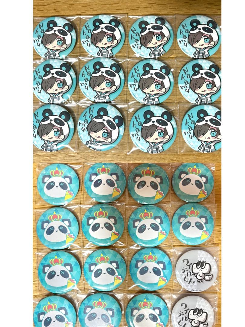 ワイテルズ Nakamu 缶バッジ