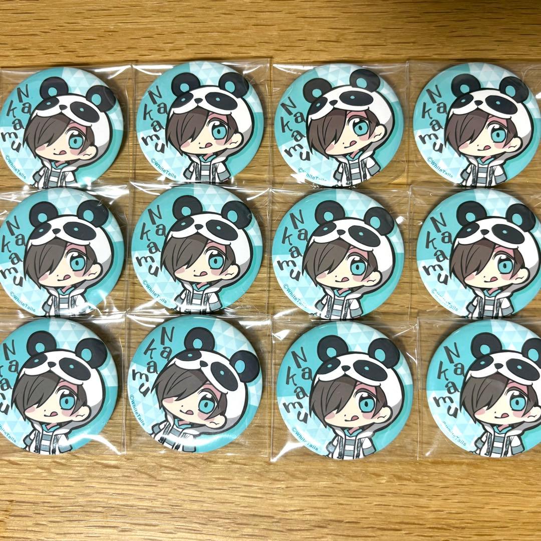 ワイテルズ Nakamu 缶バッジ