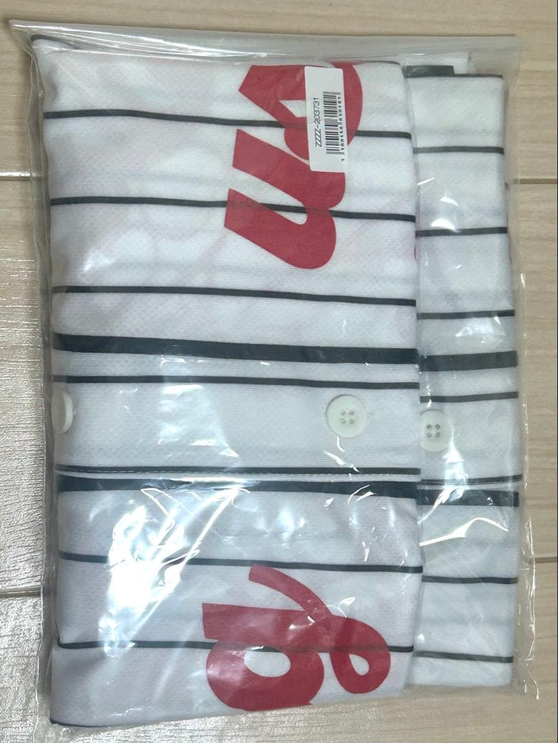 ねぐせ。グッズ　”スーパー愛し隊！”ユニフォーム（べースボールシャツ）XL