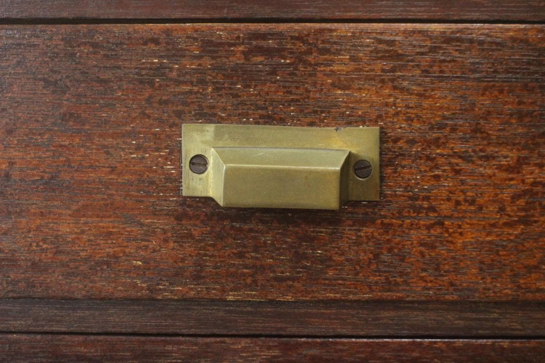 レトロ 引き出し 抽斗 5杯 ドロワー 収納 小物入れ レターケース A4 木製