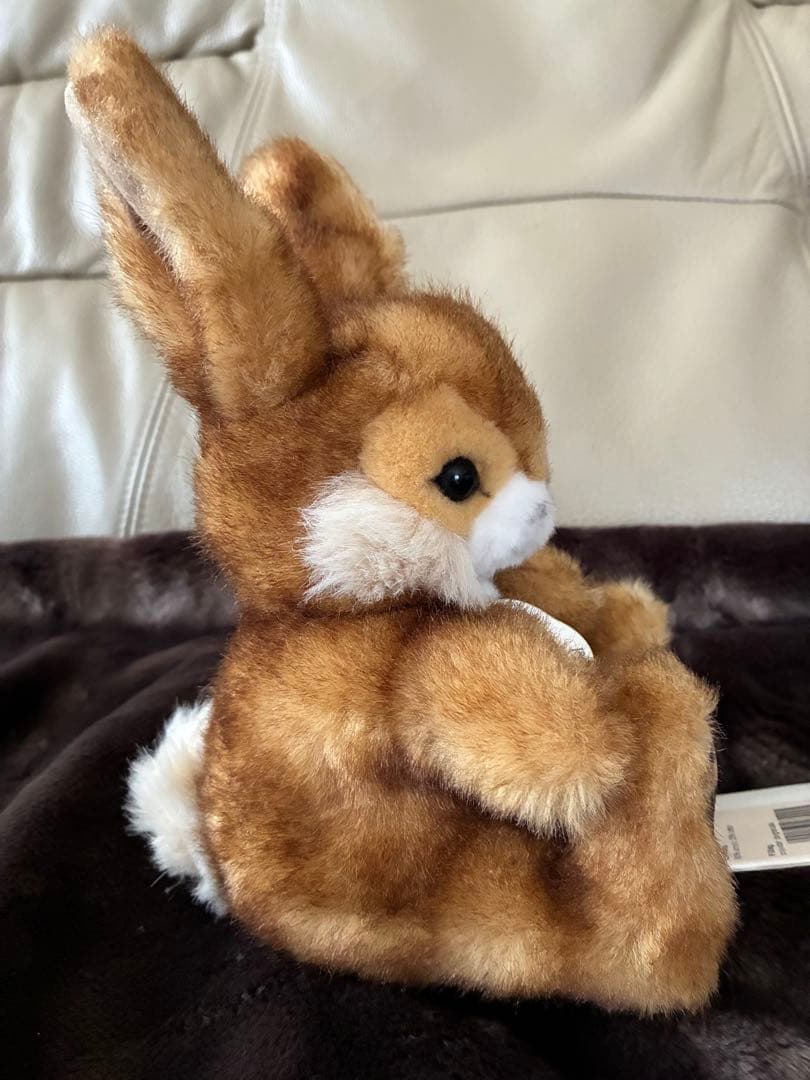 Steiff 茶色のウサギ ぬいぐるみ テディベア