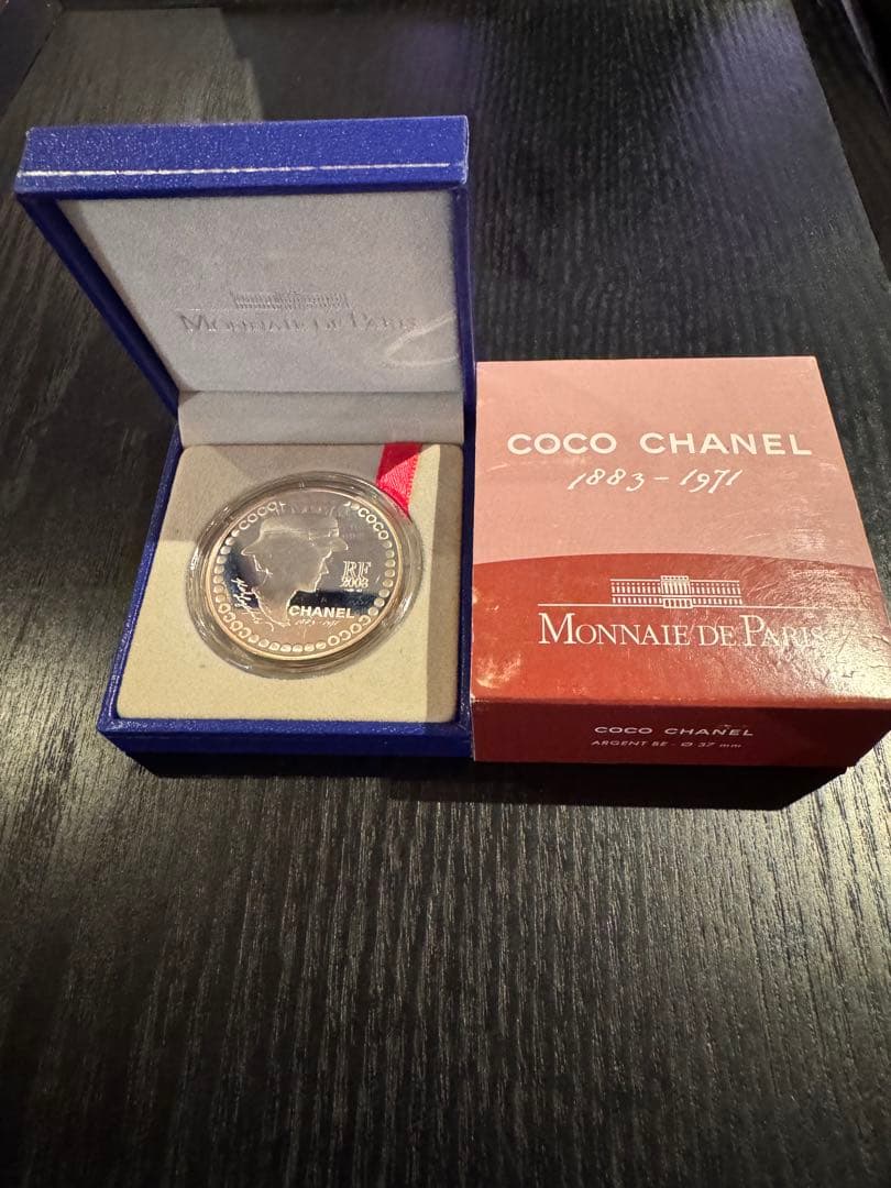 Coco Chanel 125周年記念5ユーロ銀貨