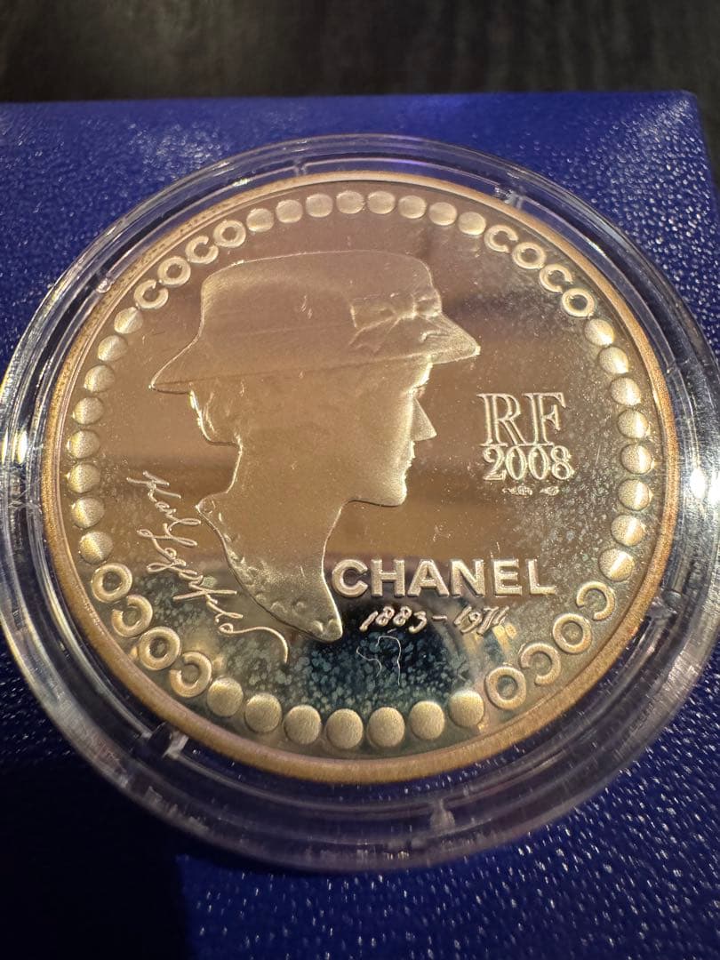 Coco Chanel 125周年記念5ユーロ銀貨