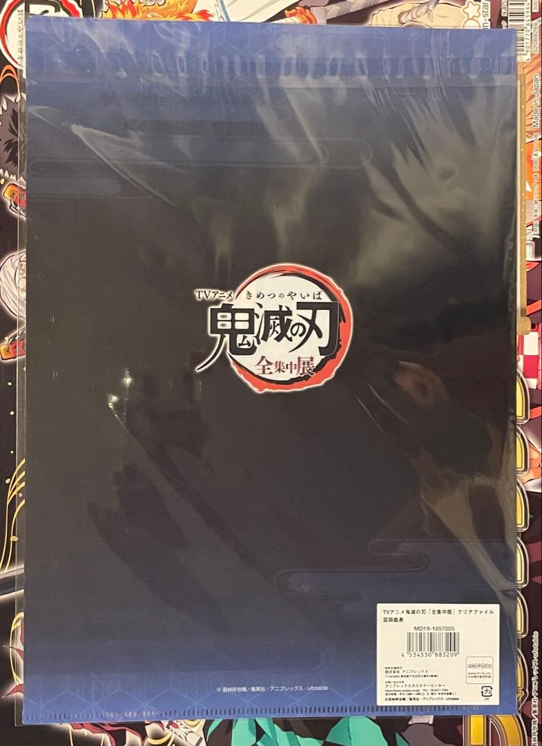 鬼滅の刃 冨岡義勇 クリアファイル 全集中展 CRAFTHOLIC Q-POT