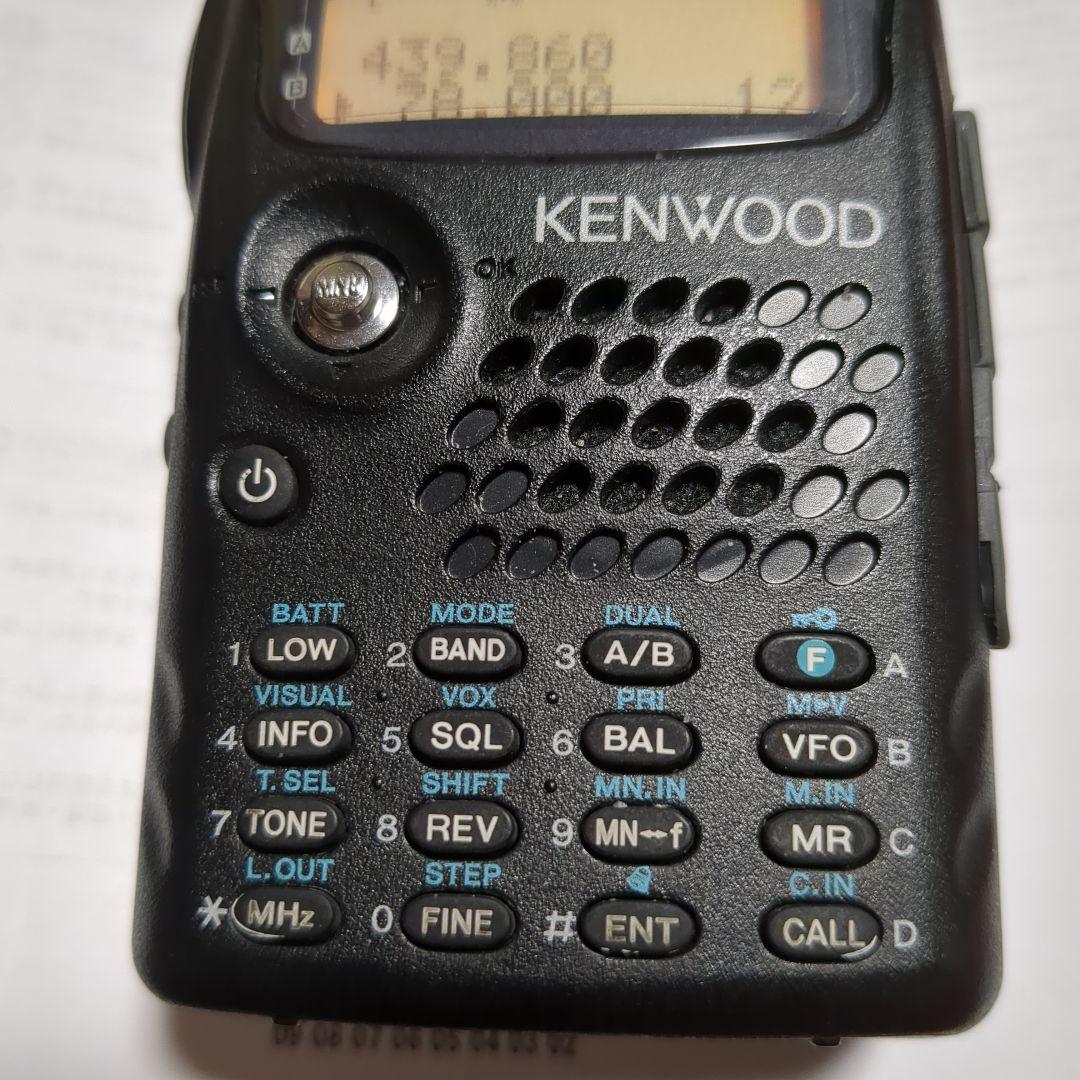 ■KENWOOD■ 144/430MHz【TH-F7】【乾電池ケース付き】