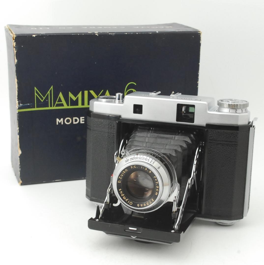 【整備済・外観美品】マミヤ MAMIYA 6 蛇腹 中判カメラ