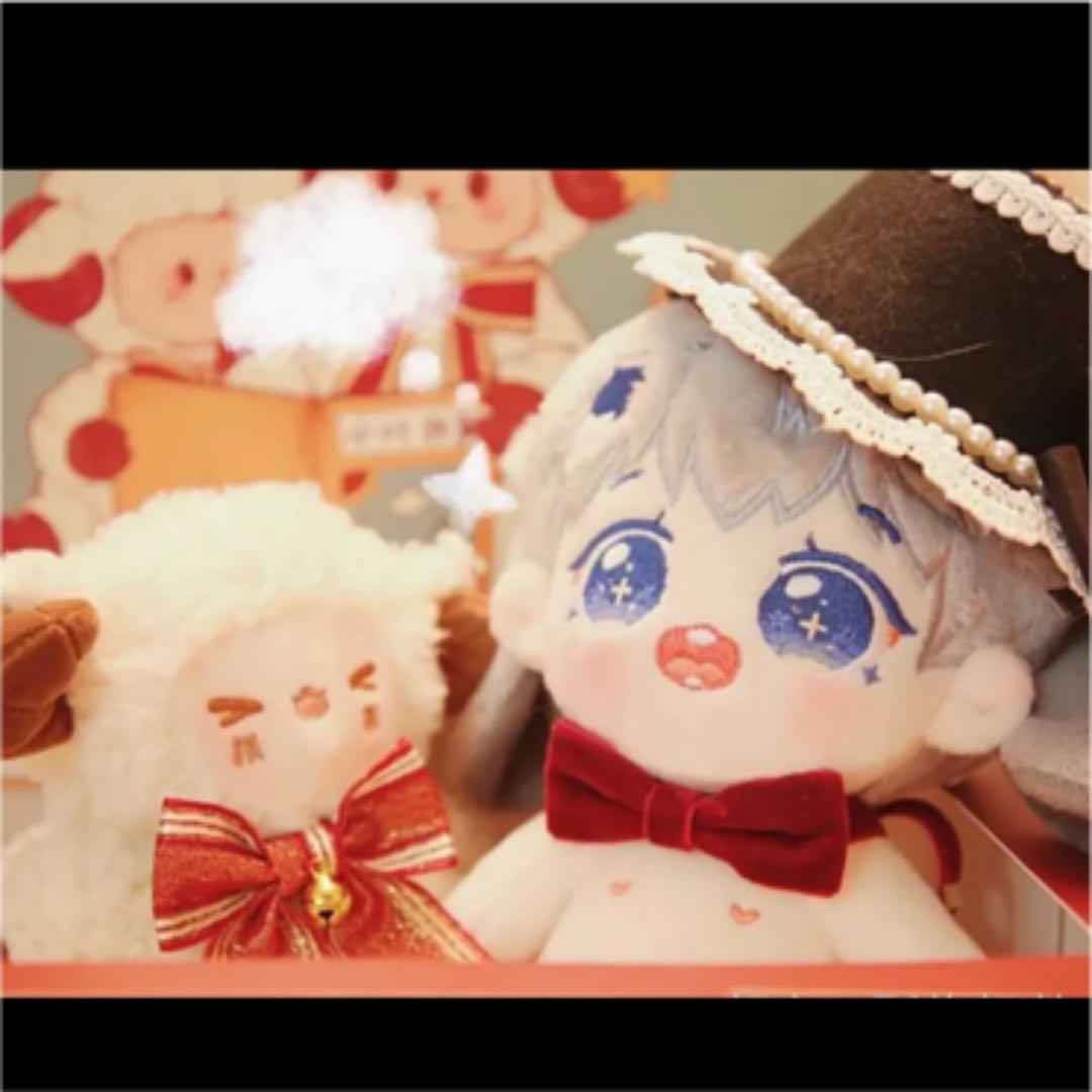 ぬいぐるみ　韓国　ドール　20cm 着せ替え人形　kpop