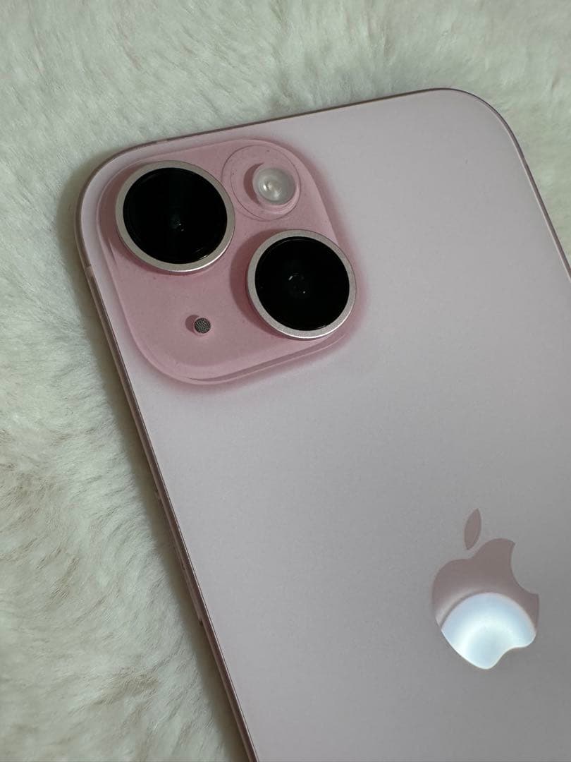 Apple iPhone 15 ピンク 充電ケーブル付き