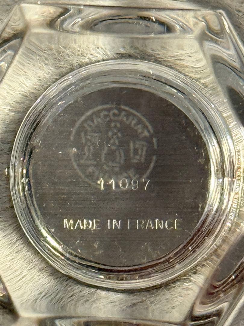 バカラ　Baccarat 時計　置き時計　オルセー 六角形