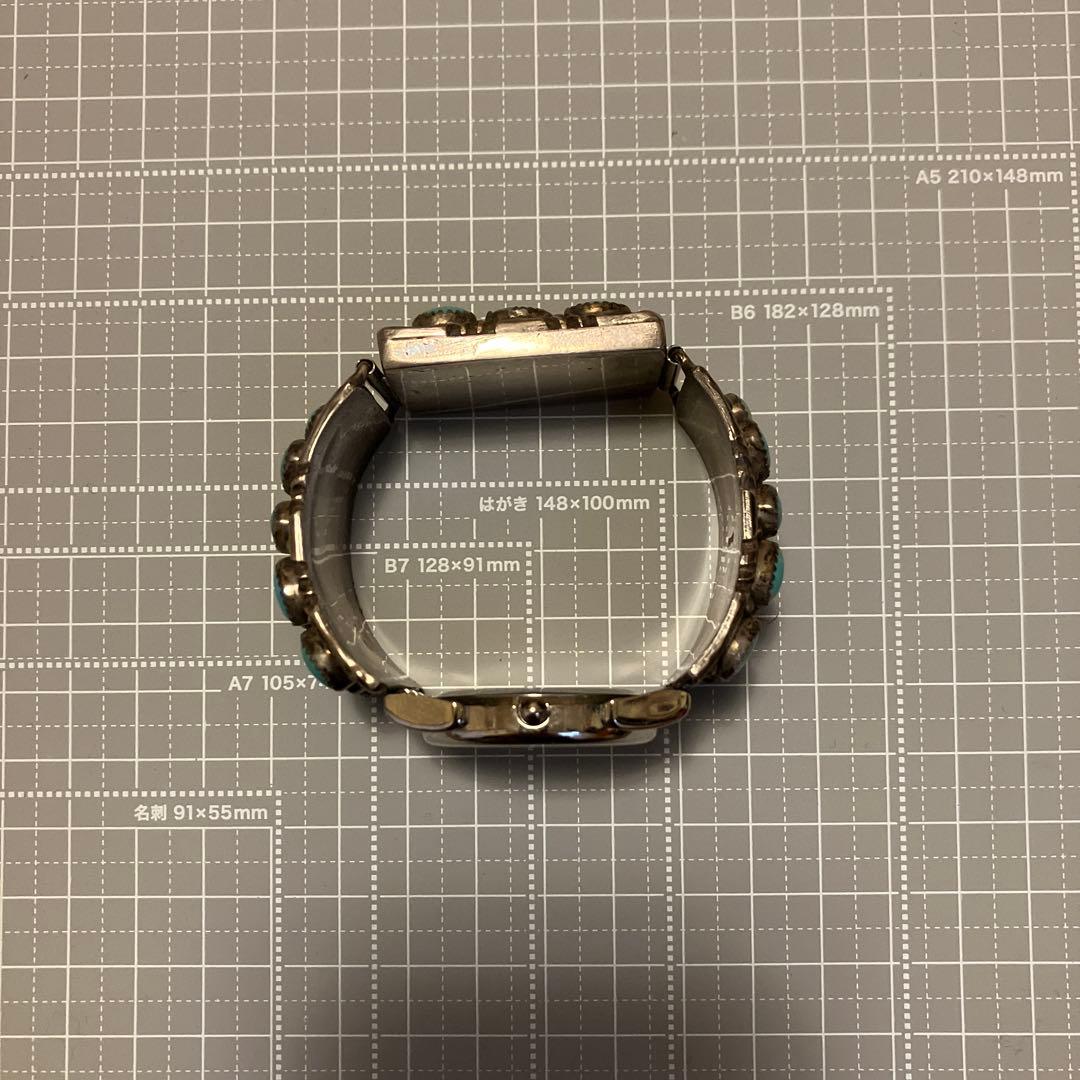 訳アリ。インディアンジュエリー　ナバホ族　ターコイズ　腕時計