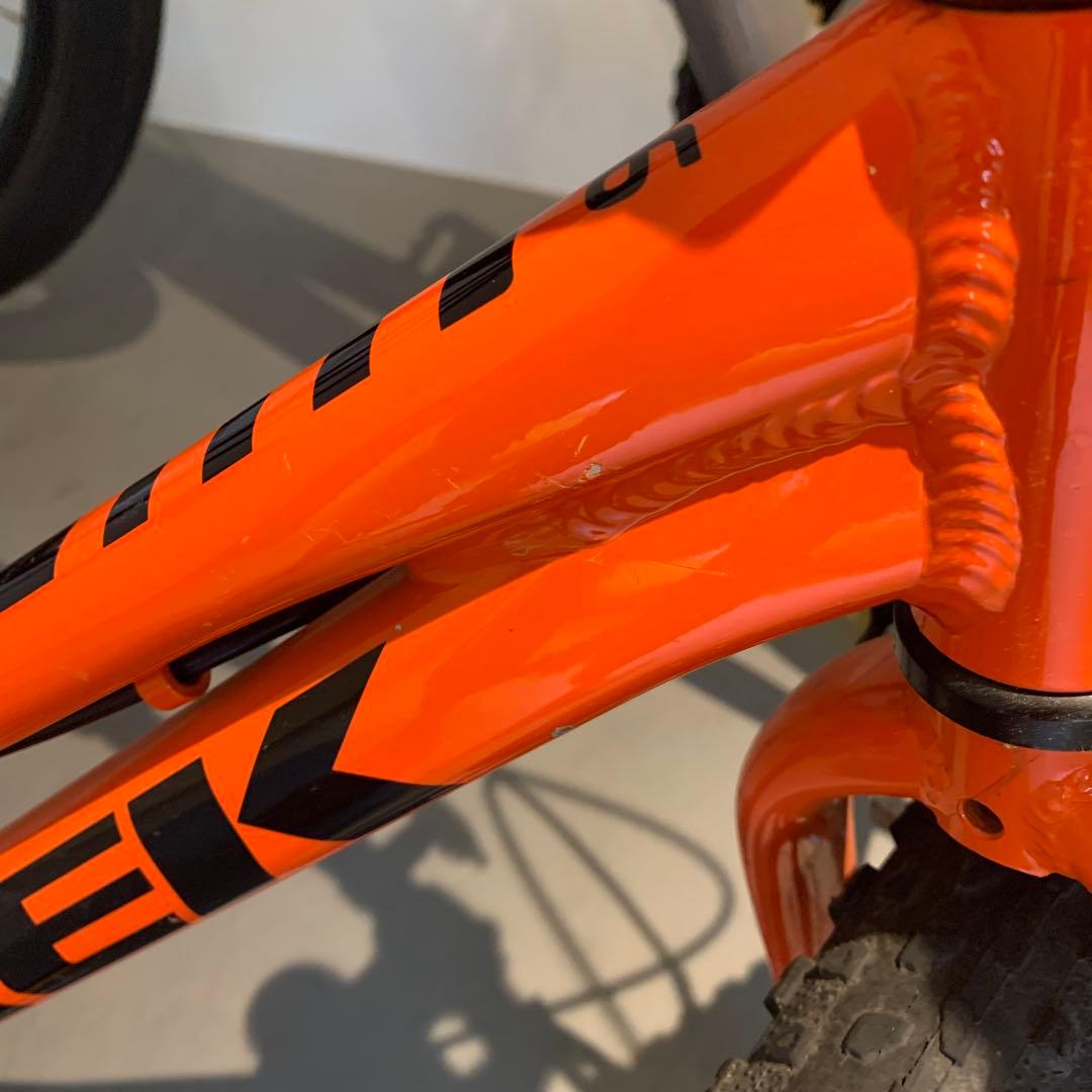 子供用自転車 16インチ 身長99-117cm オレンジ　TREK