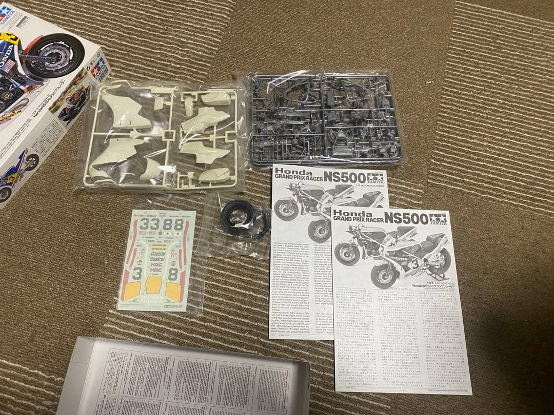 1/12 ホンダNS500 グランプリレーサー　カルトデカール