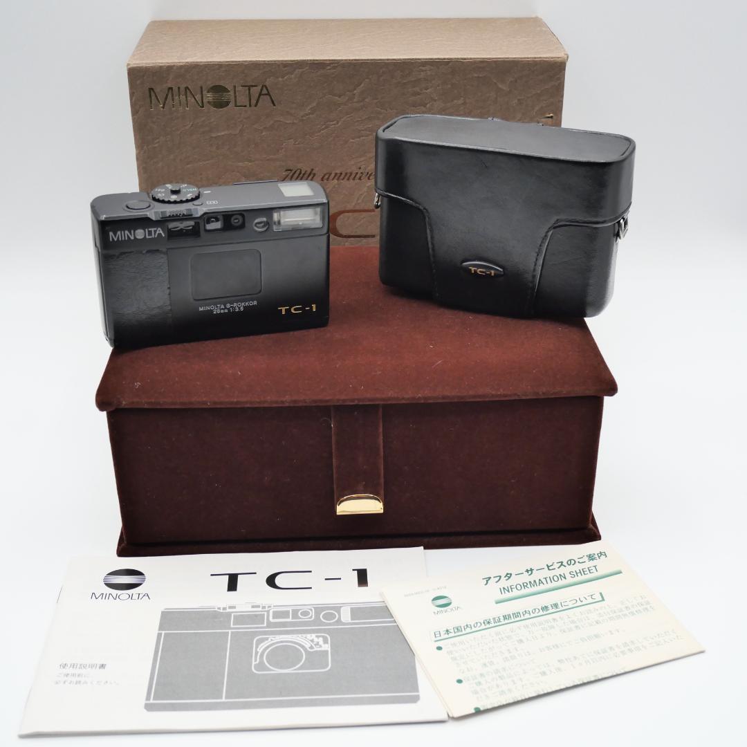 Minolta TC-1 限定 ブラック モデル ミノルタ フィルムカメラ