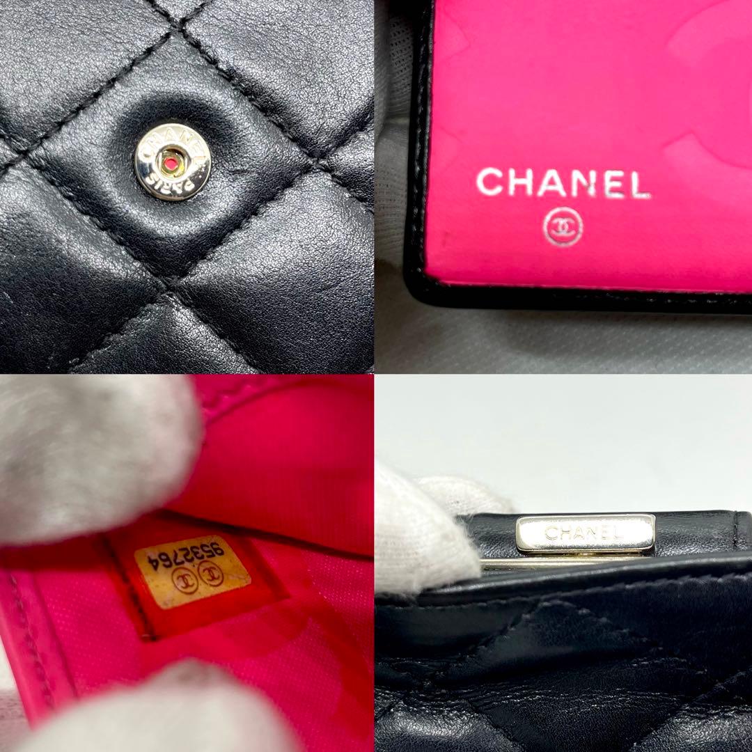 美品/入手困難✨シャネル カンボンライン ココマーク キャビアスキン マトラッセ