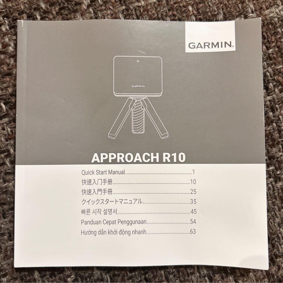GARMIN APPROACH R10 【ポータブル ゴルフ 弾道測定器】