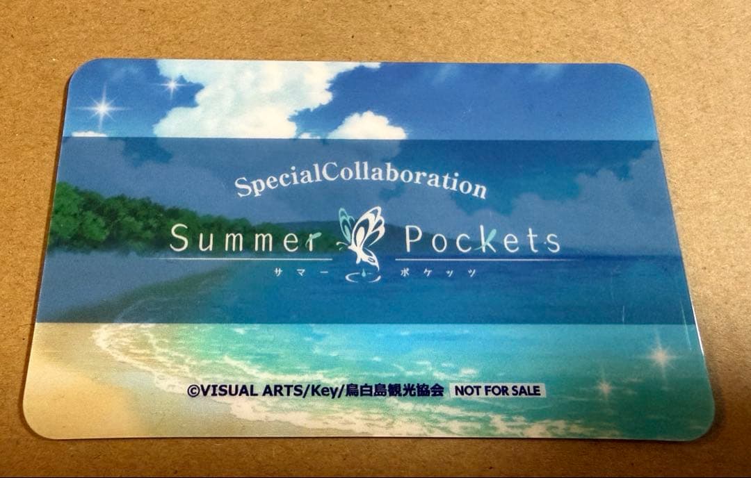 サマポケ　カラオケの鉄人　乗船券風カード　鳴瀬しろは　超激レア