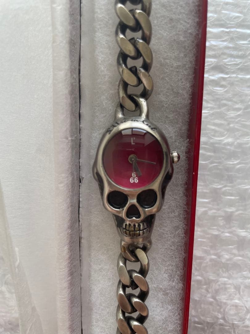 ラルク　HYDE666デザイン 腕時計 シルバーアクセサリー風　ラルクアンシエル