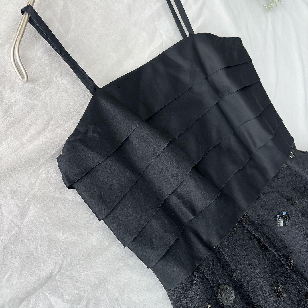 HARDY AMIES ハーディエイミス　ドレス　スパンコール　レース　13号