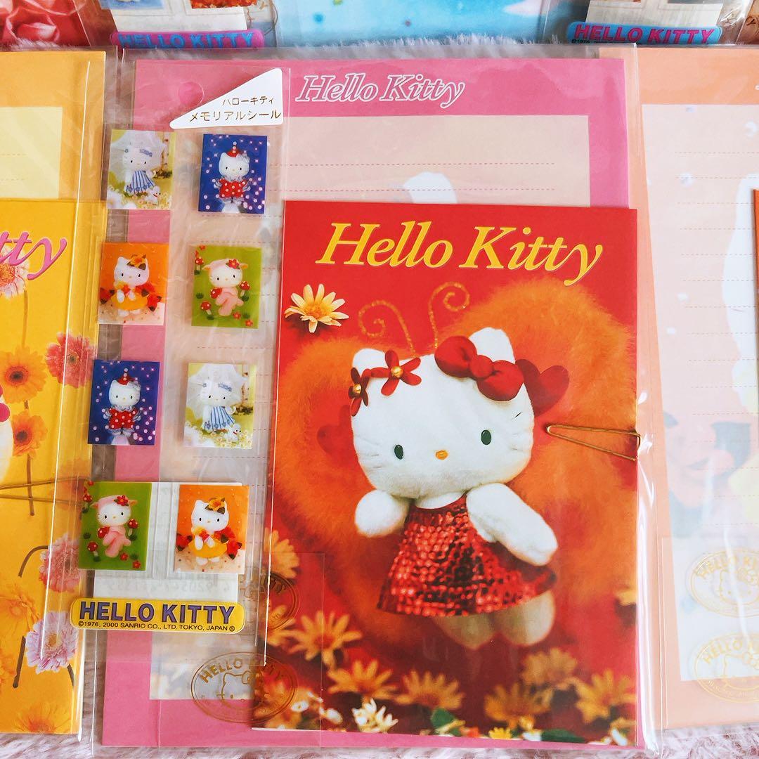 希少激レア　ハローキティ　レターセット　シール　日本限定　2000 サンリオ