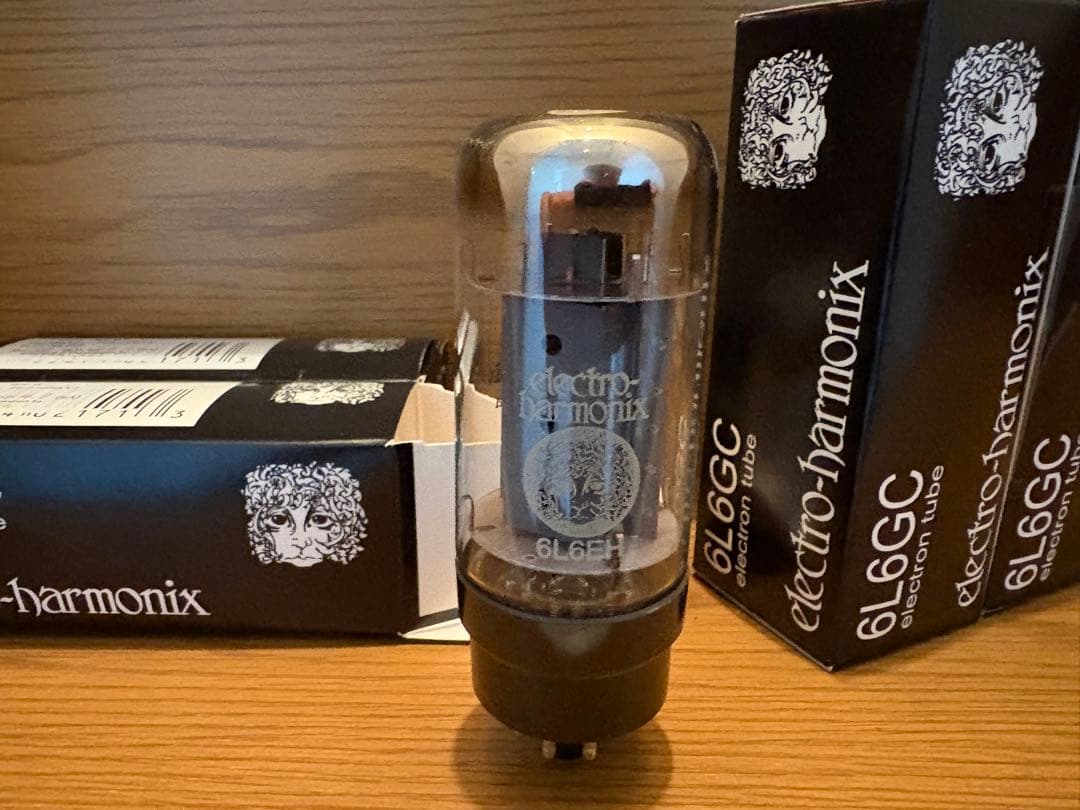 6L6GC 真空管2x2 ４本組　クアッドペア　ELECTRO-HARMONIX
