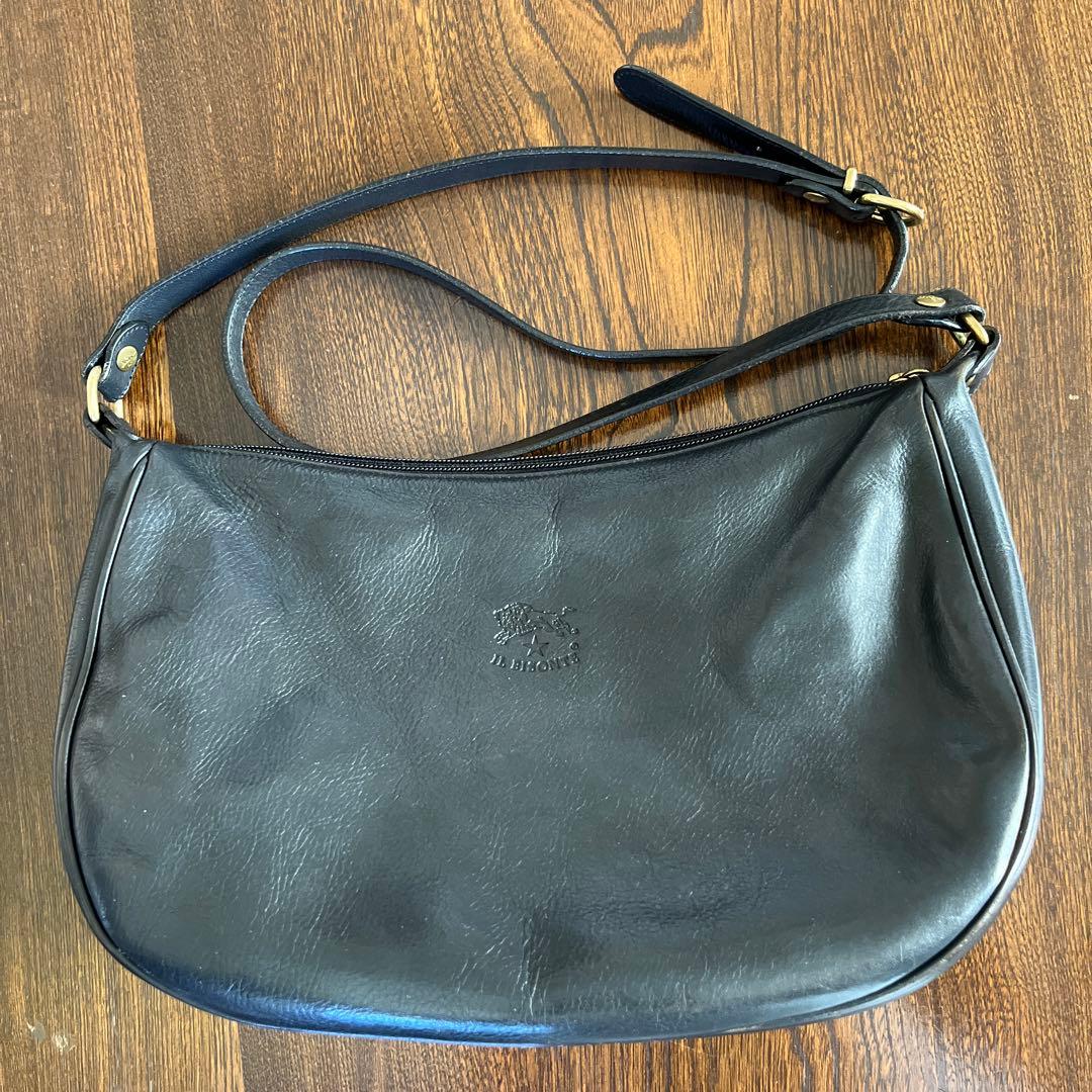 イルビゾンテバッグIL BISONTE 三日月 2wayショルダー バッグＬ