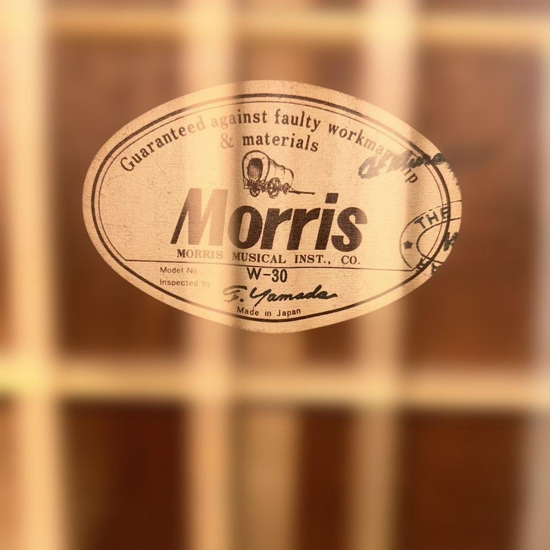 Morris アコースティックギター W-30 ギターケース付き