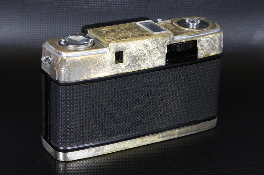 OH済 OLYMPUS PEN D F1.9 露出計OK 真鍮調カスタム