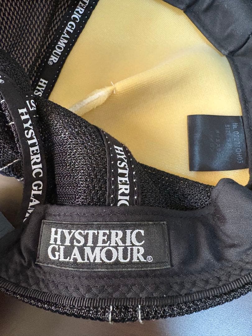 HYSTERIC GLAMOUR スピードスター メッシュキャップ