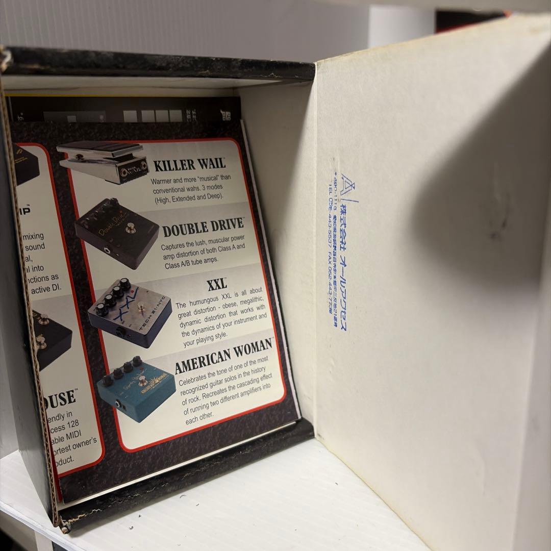 Tech 21 SansAmp GT2 ギターエフェクター　動作OKですが訳アリ