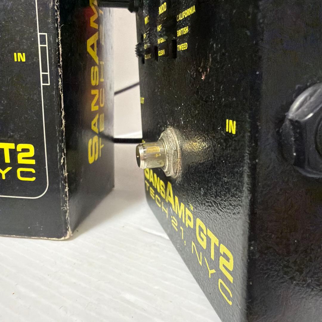 Tech 21 SansAmp GT2 ギターエフェクター　動作OKですが訳アリ