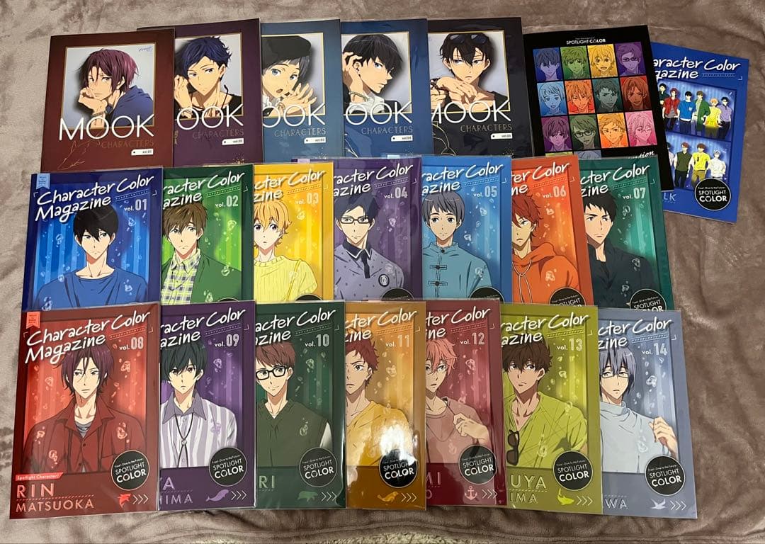 Free! キャラクターズムック、スポットライトカラー　21冊まとめ売り